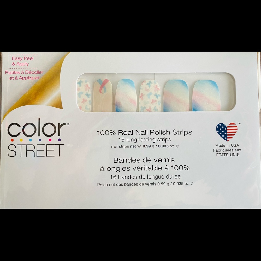 Color Street Nail Strips- Never Forgotten